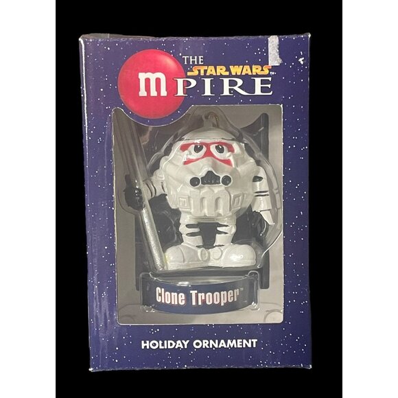 2005 Kurt Adler M&M Clone Trooper Star Wars Christmas Holiday Ornament - Picture 1 of 6